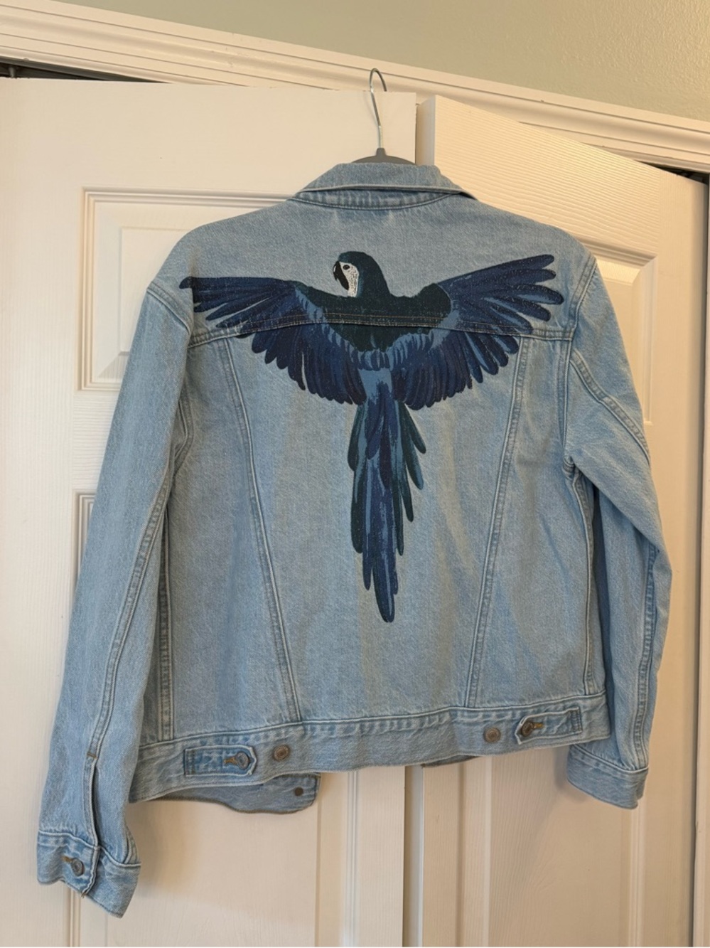 FARM RIO/Levi's Ex Boyfriend Trucker/Jacket S - Picture 6 of 9